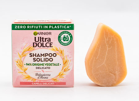 Garnier shampoo solido